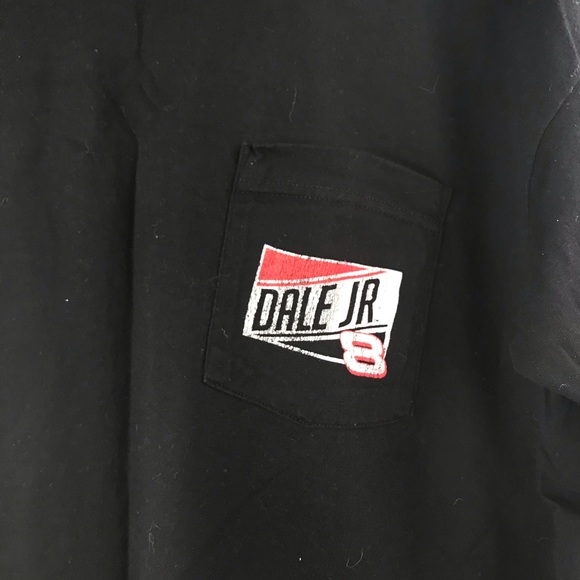 Chase Authentics Dale Earnhardt Black Pocket Tee - Picture 2 of 5